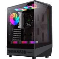 Корпус компьютерный Midi ATX без блока питания ATX, ATX, M-ATX, ITX, Tempered Glass, Mesh, USB2.0x1