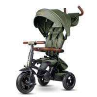 Детский велосипед QPlay Rito Deluxe Складной трехколесный Green (S380-17RitoDeluxeGreen)