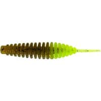 Силикон рыболовный FishUP Tanta 2" 246 - Green Pumpkin/Chartreuse (9шт/уп) (1864.11.00)