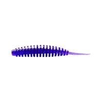 Силікон рибальський FishUP Tanta 3" 060 - Dark Violet/Peacock&Silver (6шт/уп) (1864.00.17)