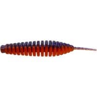Силикон рыболовный FishUP Tanta 3" 207 - Dark Violet/Orange (6шт/уп) (1862.00.22)