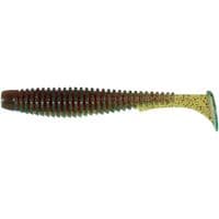 Силикон рыболовный FishUP U-Shad 2" 019 - Motor Oil/Red (10шт/уп) (1864.13.93)
