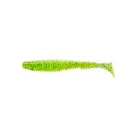 Силикон рыболовный FishUP U-Shad 2" 055 - Chartreuse/Black (10шт/уп) (1862.02.86)