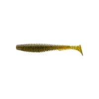 Силикон рыболовный FishUP U-Shad 2" 074 - Green Pumpkin Seed (10шт/уп) (1862.02.87)