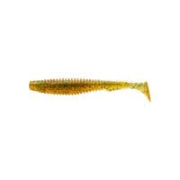Силикон рыболовный FishUP U-Shad 2.5" 036 - Caramel/Green&Black (9шт/уп) (1862.02.90)