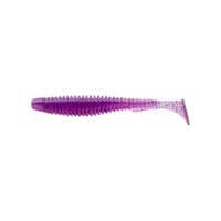 Силикон рыболовный FishUP U-Shad 4" 015 - Violet/Blue (8шт/уп) (1862.03.06)