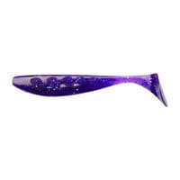 Силикон рыболовный FishUP Wizzle Shad 5" 060 - Dark Violet/Peacock&Silver (4шт/уп) (1864.10.98)
