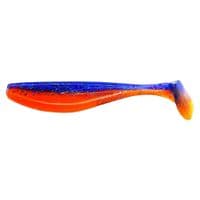 Силикон рыболовный FishUP Wizzle Shad 5" 207 - Dark Violet/Orange (4шт/уп) (1862.00.47)