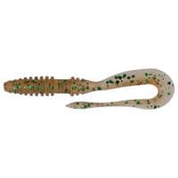 Силикон рыболовный Keitech Mad Wag Mini 2.5" (12 шт/уп) kea02 peach green flk (1551.07.44)