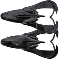 Силикон рыболовный Keitech Noisy Flapper 3.5" (5 шт/уп) к001 black (1551.12.68)