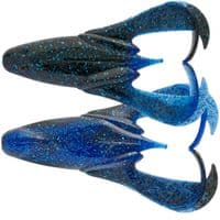 Силикон рыболовный Keitech Noisy Flapper 3.5" (5 шт/уп) к413 black blue (1551.12.72)