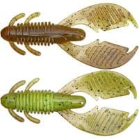 Силікон рибальський Reins AX Craw 3.5" B08 Green Pumpkin Chart Melon (6 шт/уп.) (1552.09.30)