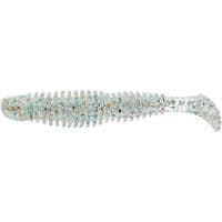 Силикон рыболовный Reins Bubbling Shad 3" 152 Super Glow All Stars (8 шт/уп.) (1552.07.83)