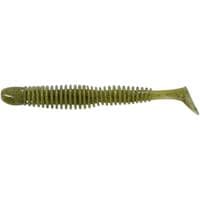 Силикон рыболовный Reins Bubbling Shad 4" 001 Watermelon Seed (8 шт/уп.) (1552.03.76)
