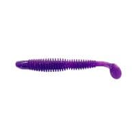 Силикон рыболовный Reins Bubbling Shad 4" 567 Lilac Silver & Blue Flake (8 шт/уп.) (1552.03.92)