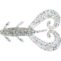 Силикон рыболовный Reins G-Tail Twin 2" 152 Super Glow All Stars (10 шт/уп.) (1552.08.18)