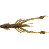 Силикон рыболовный Reins Ring Shrimp 4" 002 Green Pumpkin (8 шт/уп.) (1552.09.10)