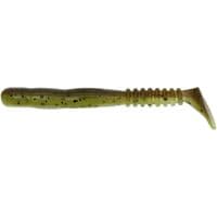 Силикон рыболовный Reins Rockvibe Shad 2" B08 Green Pumpkin Chart Melon (16 шт/уп.) (1552.08.91)
