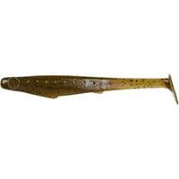 Силикон рыболовный Reins Rockvibe Shiner 4" 002 Green Pumpkin (8 шт/уп.) (1552.10.64)