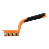 Щітка дротяна Neo Tools пряма, 5х11 рядів, прямий дріт 0.3мм, 180мм,  двокомпонентне руків'я