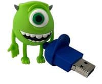 Флеш накопичувач USB 16Gb Wibrand "Mike Wazowski", Green, USB 2.0 (WI2.0/MW16G)