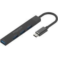 Концентратор Promate USB Hub 4 ports litehub-4.black (litehub-4.black)