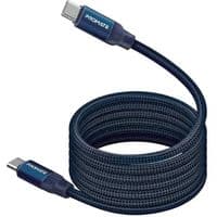 Дата кабель USB-C to USB-C springy.blue Promate (springy.blue)