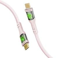 Дата кабель USB-C to USB-C transline-cc200.pink Promate (transline-cc200.pink)