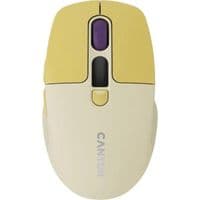 Мишка CANYON MW-26 LCD Silent Dual Mode Wireless Yellow