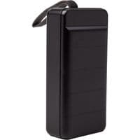 Универсальная мобильная батарея PowerPlant 36000mAh, PD 20W, USB-C, 3xUSB, Lightning, black