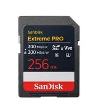 Карта памяти SanDisk SD 256GB C10 UHS-II U3 R300/W300MB/s Extreme Pro V90