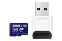 Карта памяти MICRO SDXC PRO+ 256GB W/READER MB-MD256SB/WW SAMSUNG