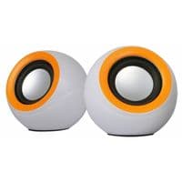 Комп.акустика OMEGA 2.0 OG-116B white orange 2x3W RMS USB