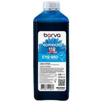 Чернила Barva Epson 112 1л, Pigm. Cyan (E112-960)