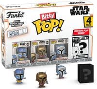 Набор подарочный Funko POP (Bitty): Star Wars - Heavy Mandalorian 4pk