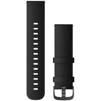 Ремешок Garmin Quick Release 22mm Leather Band Black/Slate (010-12932-63)