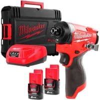Шуруповерт Milwaukee M12 FID2-202X, 2x2Ah, кейс (4933479877)