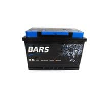 Аккумулятор автомобильный Bars 75Ah Н Эв (-/+) (650EN)