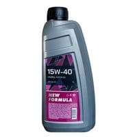 Канистра моторного масла NEW FORMULA 15w-40 (SG/CD). 1л ПЭ (0,9кг) (NF196253)