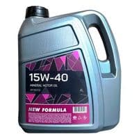 Моторна олива NEW FORMULA 15w-40 (SG/CD) кан. 4л ПЕ (3,6кг) (NF196254)