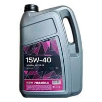 Моторна олива NEW FORMULA 15w-40 (SG/CD) кан. 5л ПЕ (4,5кг) (NF196255)
