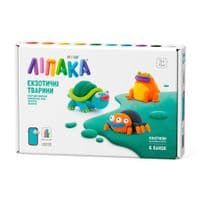 Набор для творчества Lipaka пластилина, Тарантул, Черепаха, Оранжевая лягушка (60050-UA01)