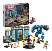 Конструктор LEGO Super Heroes Лабораторія Залізної Людини: зал обладунків