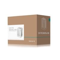 Корпус DeepCool CH170 Digital White (R-CH170-WHNPI0D-G-1) без блока питания