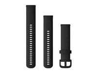 Ремешок для смарт-часов Garmin Ремінець для Venu Sq 20 Black (010-13021-03)