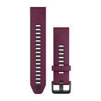 Ремінець Garmin Fenix 8 solar 20mm Merlot/Graphite Silicone 010-13391-04
