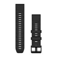 Ремінець Garmin Fenix 8 solar 22mm Black Silicone 010-13392-02