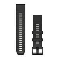 Ремінець Garmin Fenix 8 solar 22mm Blk/Pebble Gry Silicone 010-13392-00