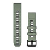 Ремешок Garmin Fenix 8 solar 22mm Willow/Graphite Silicone 010-13392-04
