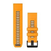 Ремешок Garmin Fenix 8 solar 26mm Spark Orange/Graphite 010-13393-01